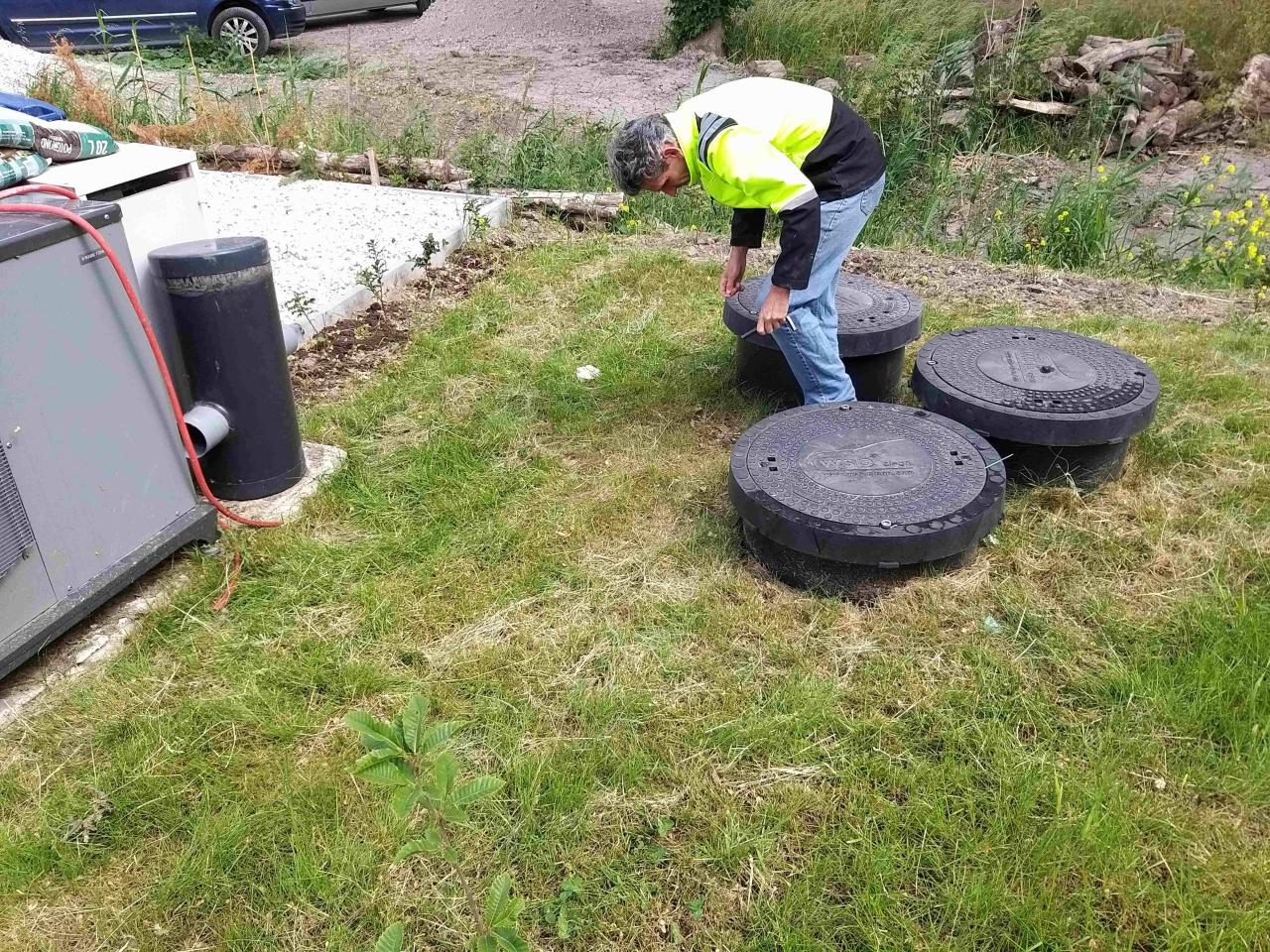 de putten die ingegraven worden