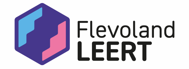 logo van Flevoland Leert