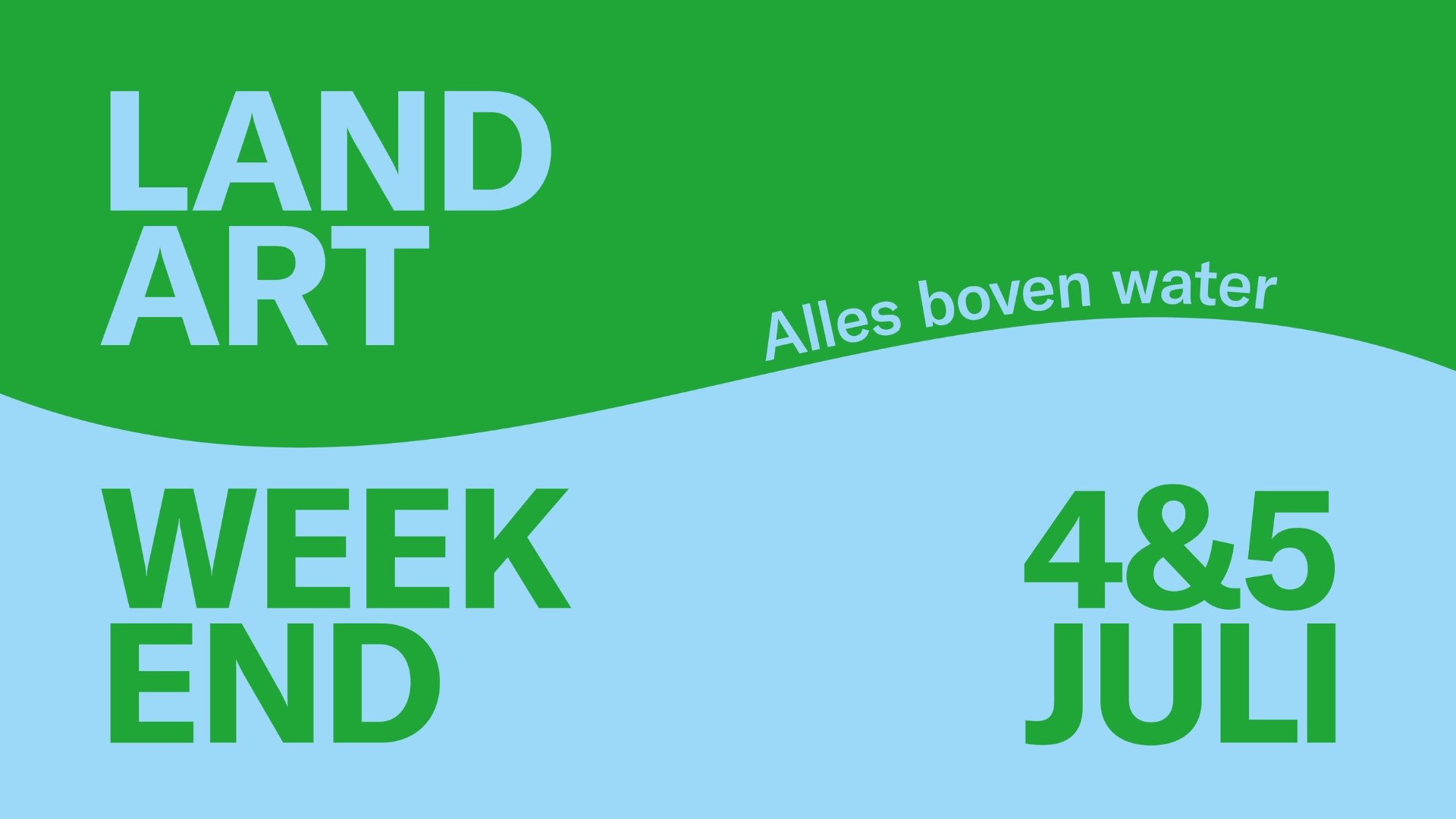Vier de Flevolandse landschapskunst tijdens het Land Art Weekend 2026 