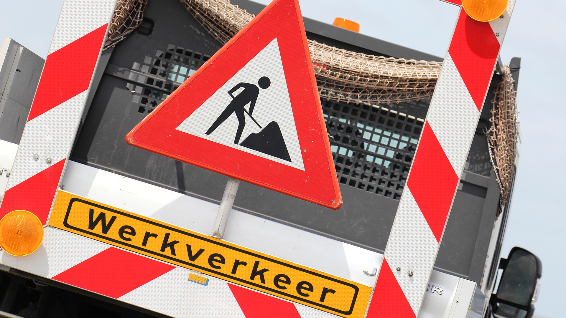 Verkeersbord werkverkeer
