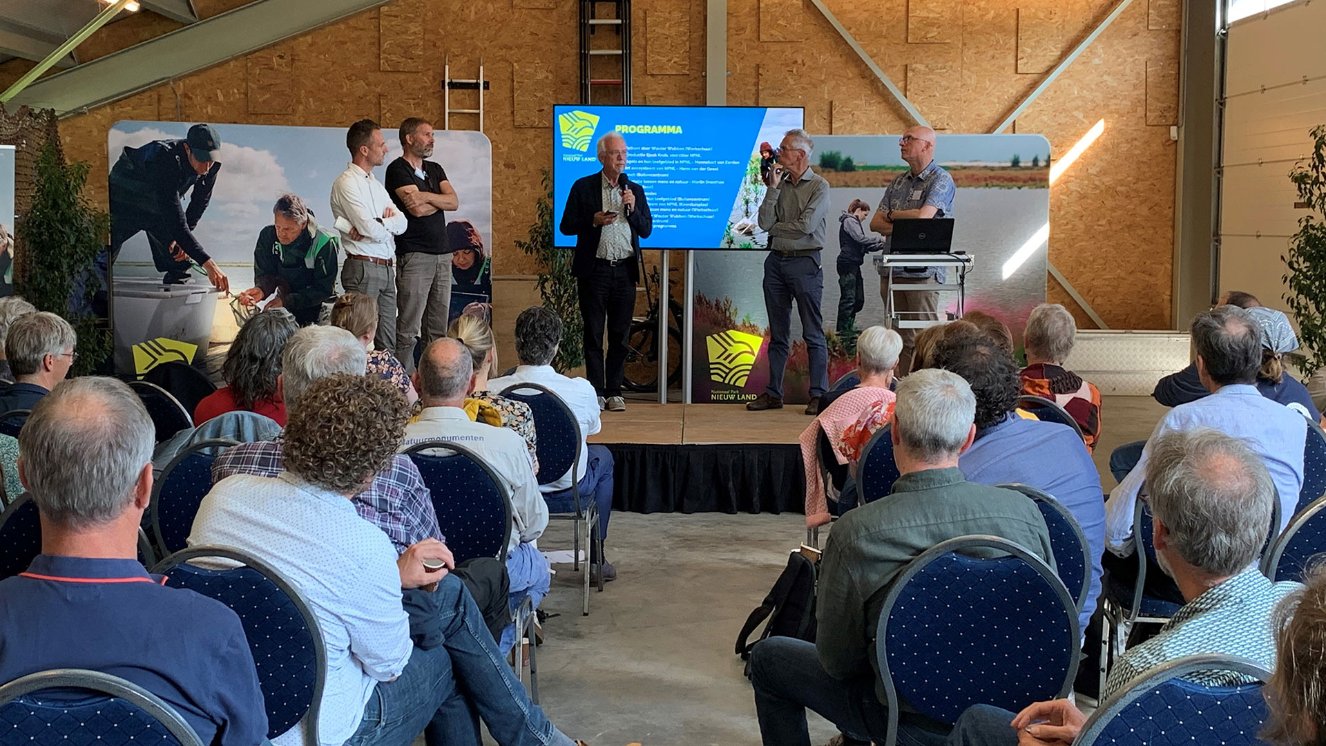 Kennissymposium Nationaal Park Nieuw Land