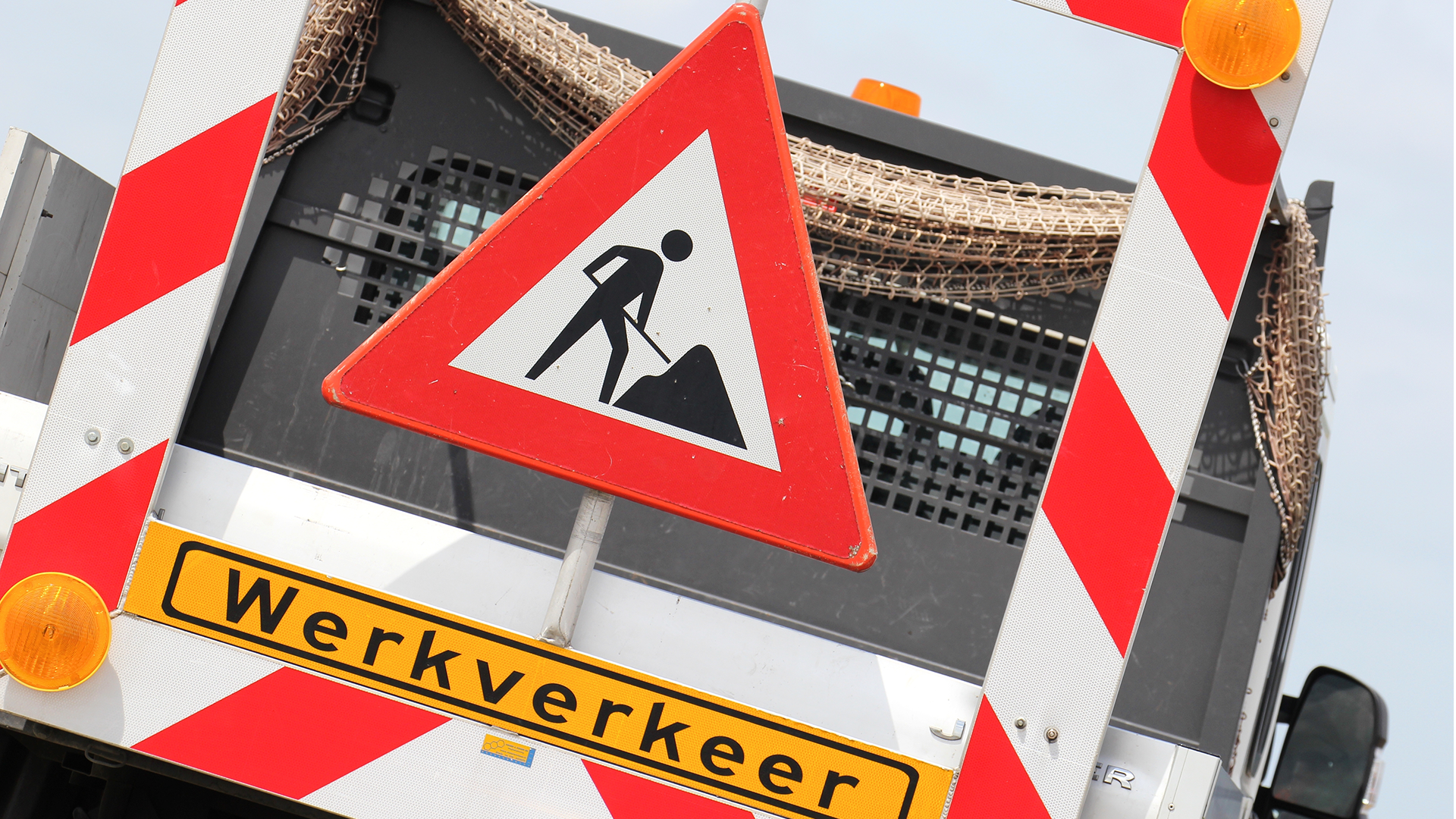 Werkverkeer busje